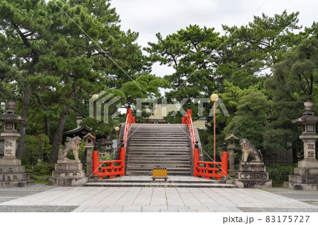 [大阪府]住吉大社境内（太鼓橋） 83175727