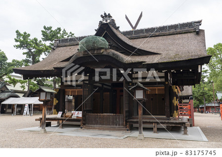 [大阪府]住吉大社境内（第二本宮幣殿） 83175745