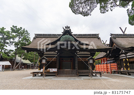 [大阪府]住吉大社境内（第一本宮幣殿） 83175747