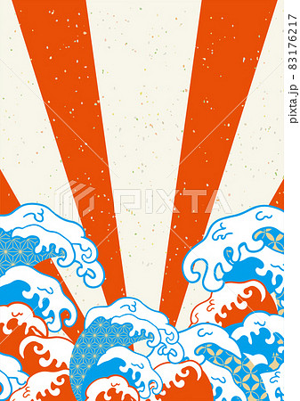 提灯　大波海　集中背景 83176217
