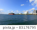 福岡の工業地帯の港 83176795