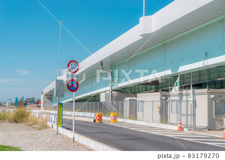国道254号バイパス工事 下南畑交差点の橋梁 富士見市側　2021.10　d-2 ソフトカラー 83179270