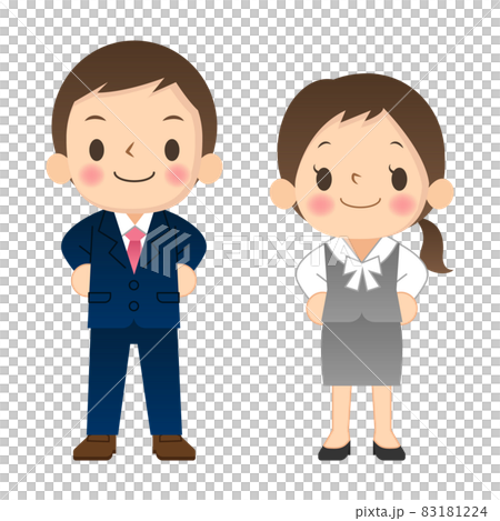 Business men and women motivated 83181224