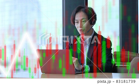 ビジネスマン 株式 トレード ビジネスマン 株式 トレード 83181739