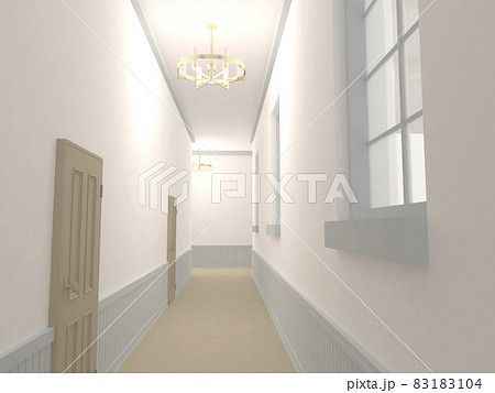 洋館廊下 83183104