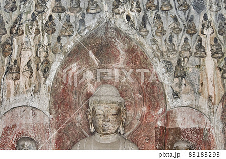The Longmen Grottoes in Luoyang, Henan province, China 83183293