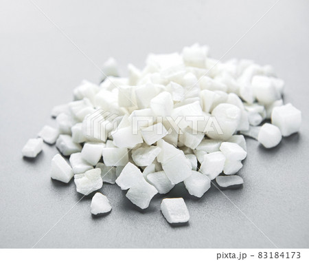 Dried sweet coconut cubes Dried sweet coconut cubes 83184173