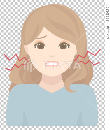 A woman who is bruxing 83184294