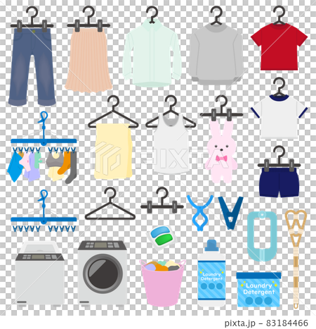 Illustration of laundry 83184466