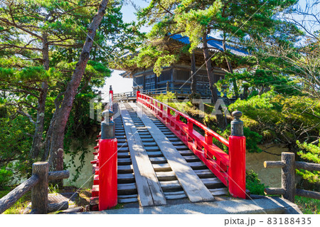 日本三景 松島 五大堂とすかし橋 日本三景 松島 五大堂とすかし橋 83188435
