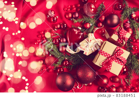 Monochrome red christmas lifestyle 83188451