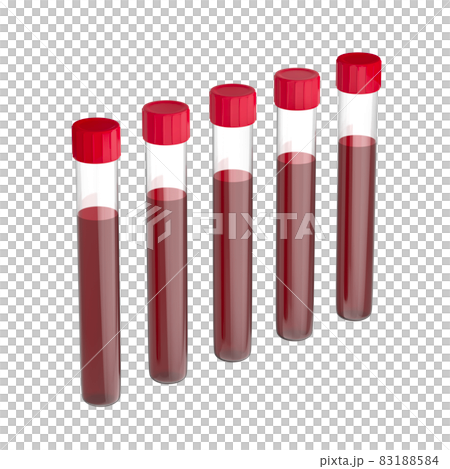 Test tubes with blood 83188584