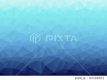 ポリゴン-背景素材-ブルー 83188601