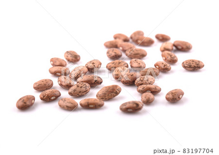 pinto beans isolated on white pinto beans isolated on white 83197704