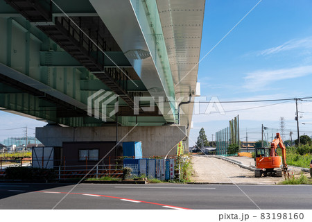 国道254号バイパス工事 下南畑交差点の橋梁 志木市側 2021.10 d-1 国道254号バイパス工事 下南畑交差点の橋梁 志木市側 2021.10 d-1 83198160