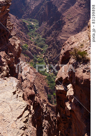 ヨルダン ペトラ遺跡 渓谷 世界遺産 ヨルダン ペトラ遺跡 渓谷 世界遺産 83199898