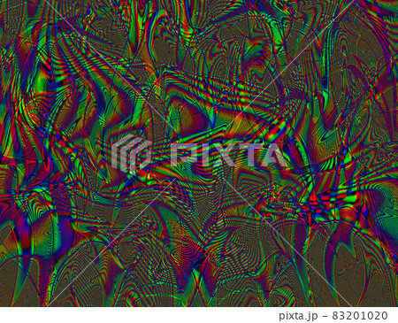 Psychedelic Rainbow Background LSD Colorful Wallpaper. Abstract Hypnotic Illusion. Hippie Retro Texture 83201020