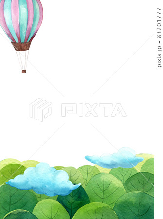 World zone day frame watercolor 83201777