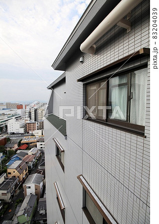 マンション大規模修繕足場工事、居住者から見た大規模修繕足場工事、安全第一、工事内容、住民検査 83204039