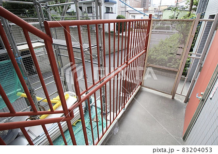 マンション大規模修繕足場工事、居住者から見た大規模修繕足場工事、安全第一、工事内容、住民検査 83204053
