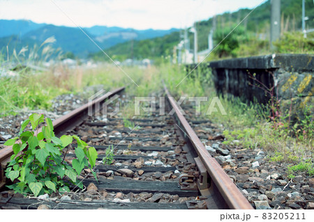 災害や赤字によって廃線になった線路 災害や赤字によって廃線になった線路 83205211