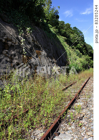 災害や赤字によって廃線になった線路 災害や赤字によって廃線になった線路 83205244