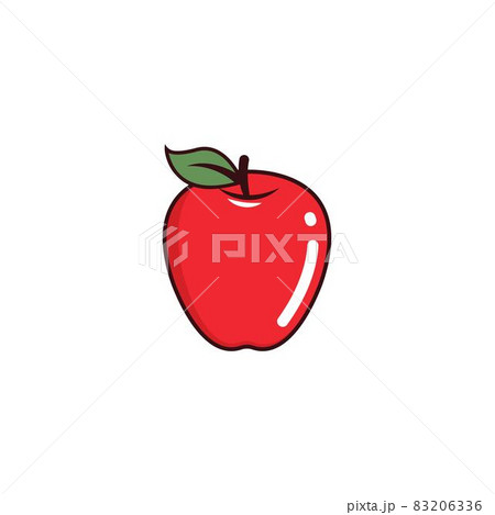 Apple icon vector illustration design 83206336