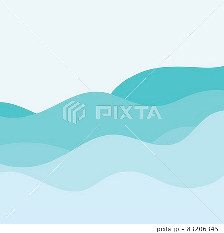 wave background vector illustration  design 83206345