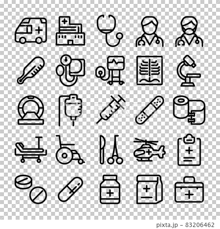 醫院醫療圖標集 83206462
