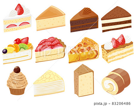 ケーキのセット 83206486