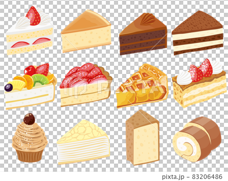 ケーキのセット 83206486