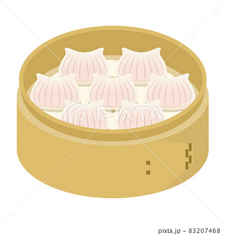 海老蒸し餃子のイラスト 海老蒸し餃子のイラスト 83207468