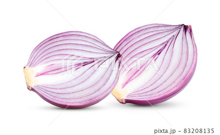 onion isolated on white 83208135