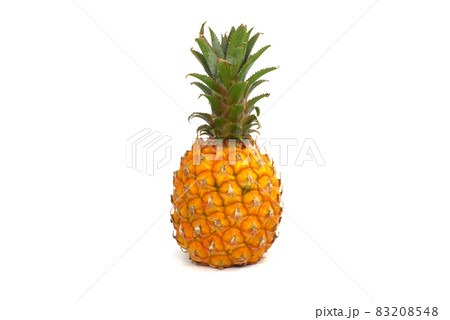 Pineapple fruit isolated on white 83208548