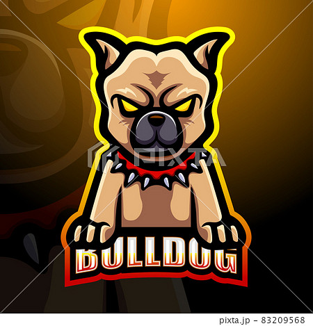 Bulldog mascot esport logo design Bulldog mascot esport logo design 83209568