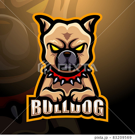Bulldog mascot esport logo design Bulldog mascot esport logo design 83209569