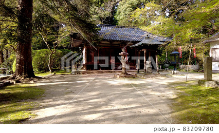 奈良長岳寺の桜 83209780