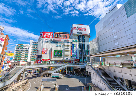 日本の相模原都市景観 相模大野駅前などを望む 日本の相模原都市景観 相模大野駅前などを望む 83210109