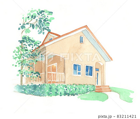 水彩：ウエディングハウス 83211421