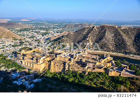 View from Jaigarh Fort in Rajasthan, India View from Jaigarh Fort in Rajasthan, India 83211474