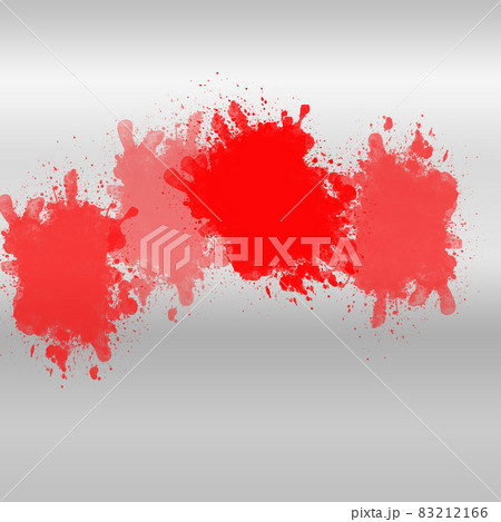 グレーバックに赤い色の筆の跡 背景素材 グレーバックに赤い色の筆の跡 背景素材 83212166