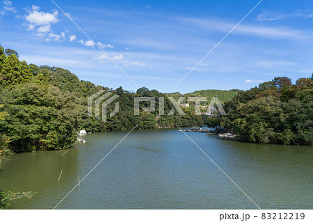 秋山川橋から見た相模川(神奈川県相模原市名倉) 秋山川橋から見た相模川(神奈川県相模原市名倉) 83212219