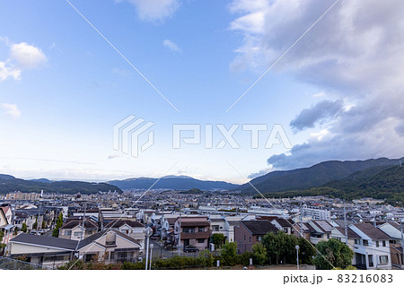 宇治市御蔵山から臨む山科方面の風景 宇治市御蔵山から臨む山科方面の風景 83216083
