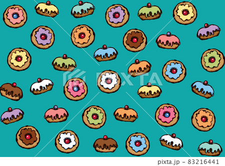 Donut. Vector drawing Donut. Vector drawing 83216441
