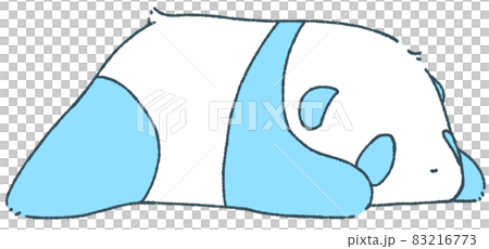 Nekorobu Baby Panda (blue) 83216773