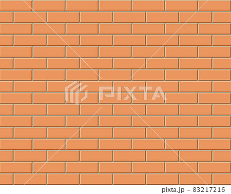 Seamless vector brick wall - background pattern 83217216