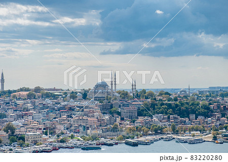 Top view from Galata Tower in Istanbul Top view from Galata Tower in Istanbul 83220280