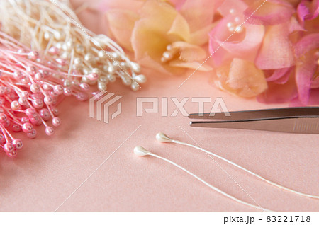 ペップで造花製作　花芯　手芸材料　布花材料　フラワーペップ 83221718