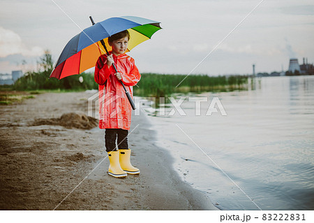 Boy raincoat and on sale boots