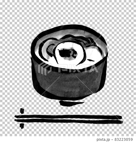 Zoni (hand-drawn illustration of ink) Zoni (hand-drawn illustration of ink) 83223059